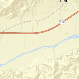 Piru Street Map