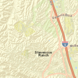 Stevenson Ranch Street Map