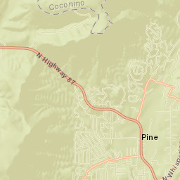 Pine Street Map