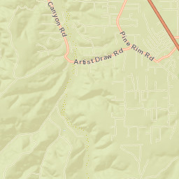 Heber-Overgaard Street Map