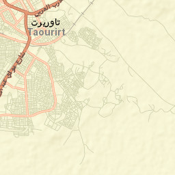 Taourirt Street Map