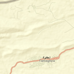 Tamaghzah Street Map