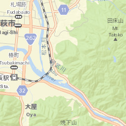 Hagi Street Map