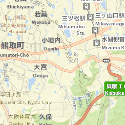 Kaizuka Shi Street Map