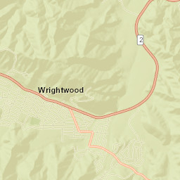 Wrightwood Street Map