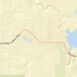 White Mountain Lake Street Map