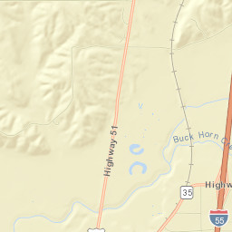 Panola County Street Map