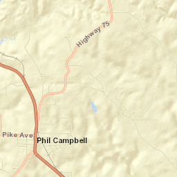 3571 Broad Street, Phil Campbell, AL 35581 Street Map