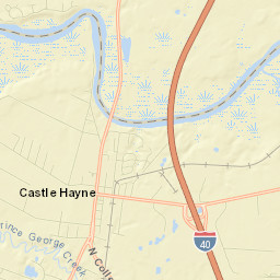 Skippers Corner Street Map