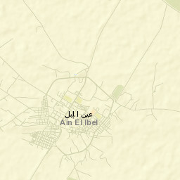 ’Aïn el Bell Street Map