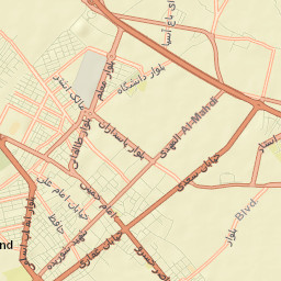 Gonabad Street Map
