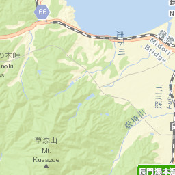 Nagato Shi Street Map