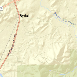 Rydal Street Map