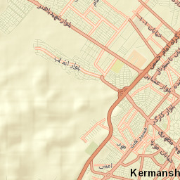 Kermanshah Street Map