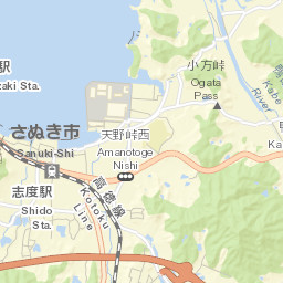 Shido Street Map