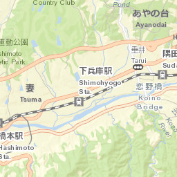 Hashimoto Street Map