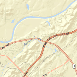 2635-2781 North Broad Street, Rome, GA Street Map