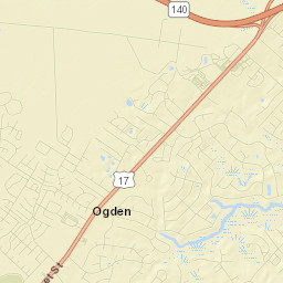 Ogden Street Map