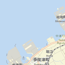 Tadotsu Street Map