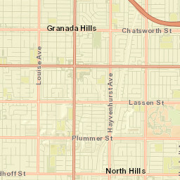 North Hills Street Map