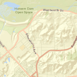 Shadow Hills Street Map