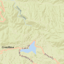 Crestline Street Map