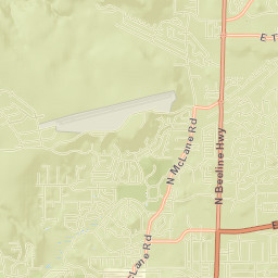 809-811 West Longhorn Road, Tonto National Forest, Payson Street Map