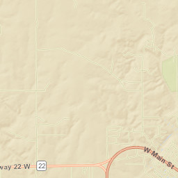 1080-1088 Easy Street Tishomingo OK Street Map