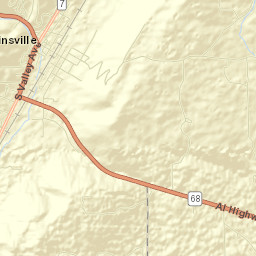 Collinsville Street Map