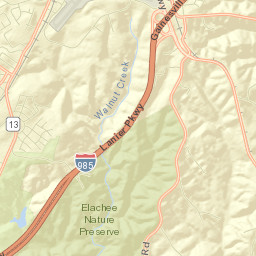 1855 Calvary Church Road, Gainesville, GA Street Map