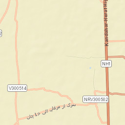 Chahār Burj Street Map