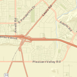Camarillo Street Map