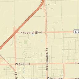 Seth Ward Street Map