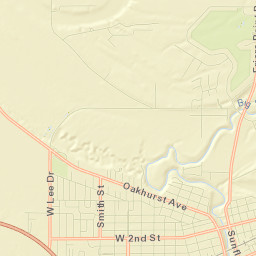 Coahoma County Street Map