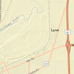 Clarksdale Street Map