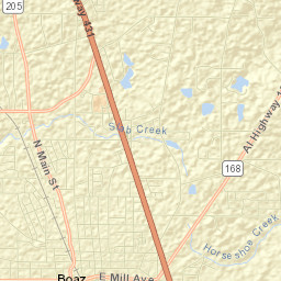 Boaz Street Map