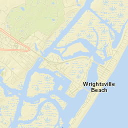 Wrightsville Beach Street Map
