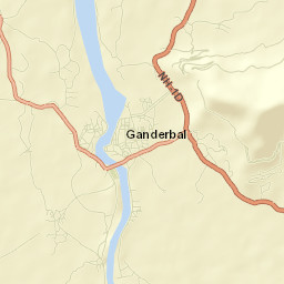 Gandarbal Street Map