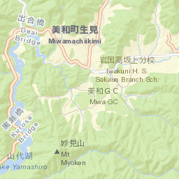 Iwakuni Shi Street Map