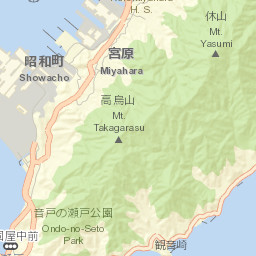 Kure Street Map