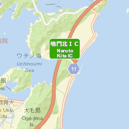 Narutochō-mitsuishi Street Map