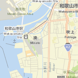 Wakayama Street Map