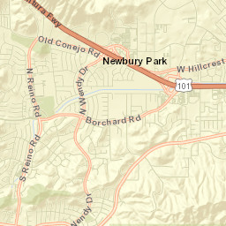 Casa Conejo Street Map
