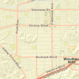 West Hills Street Map