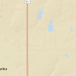 Waurika Street Map