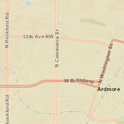 Ardmore Street Map