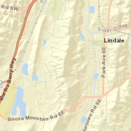 Lindale Street Map