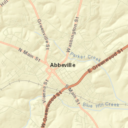 Abbeville Street Map
