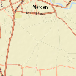 Mardan Street Map