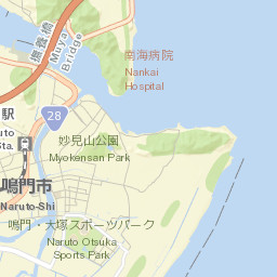 Naruto-shi Street Map